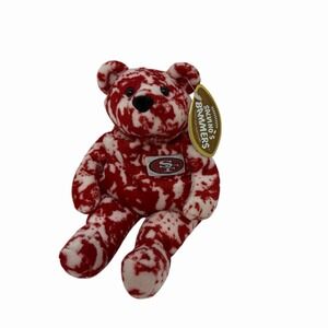 Steve Young #8 San Francisco 49ers Salvino's Bammers 1999 NFL Red Beanie Bear